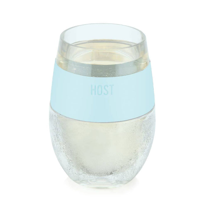 Wine FREEZE™ Insulated Cooling Cup - Translucent Ice Blue