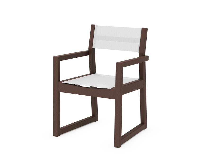 POLYWOOD® EDGE Sling Dining Arm Chair
