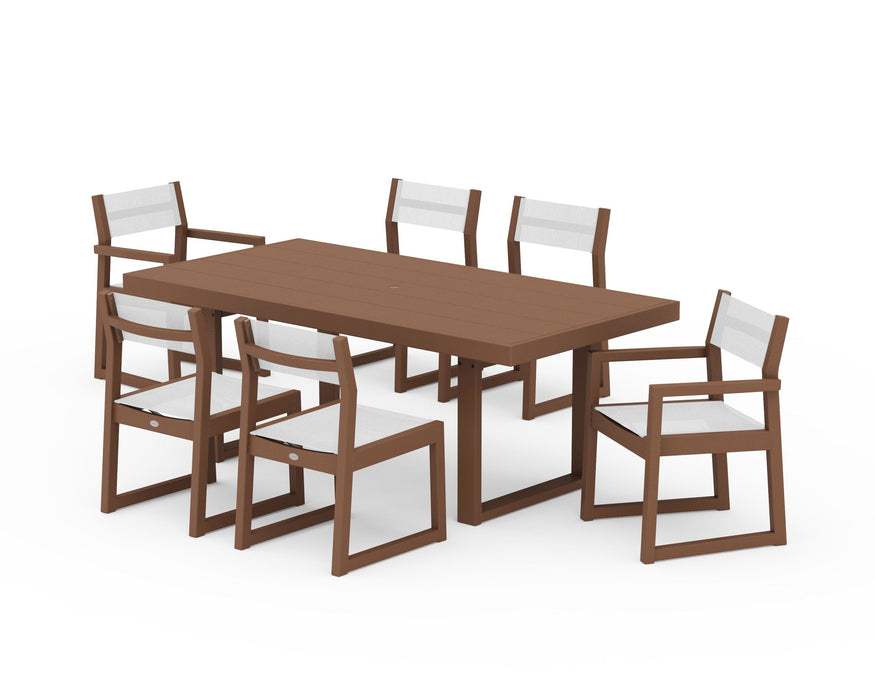 POLYWOOD® EDGE Sling 7-Piece Dining Set