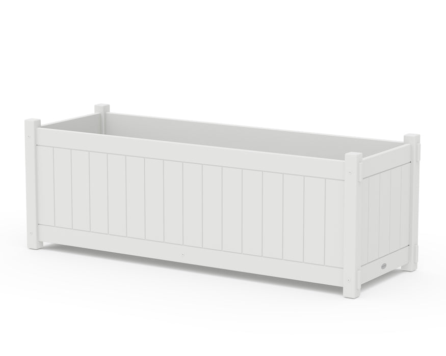 Vineyard Large Rectangle Triple Planter Box
