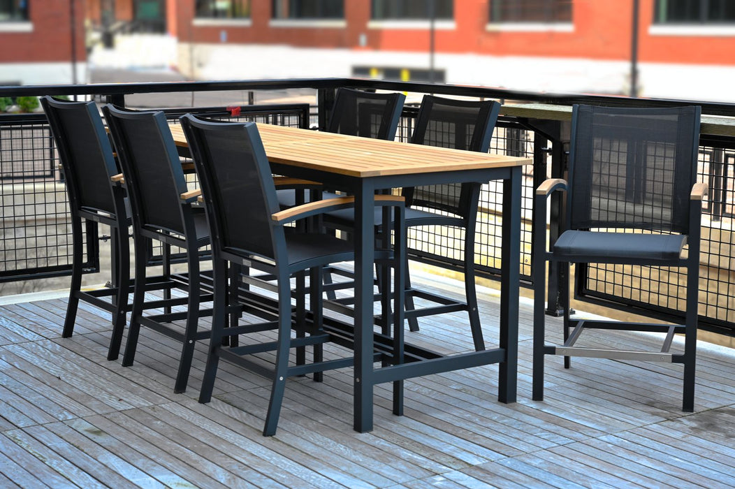 Three Birds Casual Tribeca Narrow Counter Height Table 82"