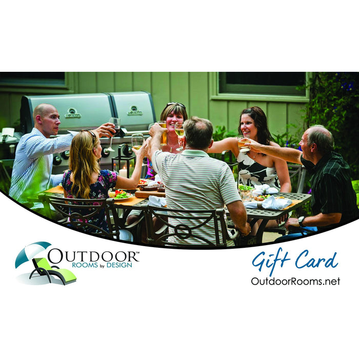 Outdoor Rooms by Design Gift Card