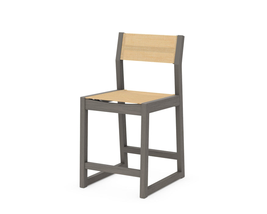 POLYWOOD® EDGE Sling Counter Side Chair
