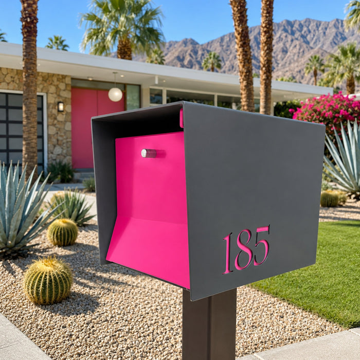 UptownBox-2.0 in DESIGNER GREY - Modern Mailbox