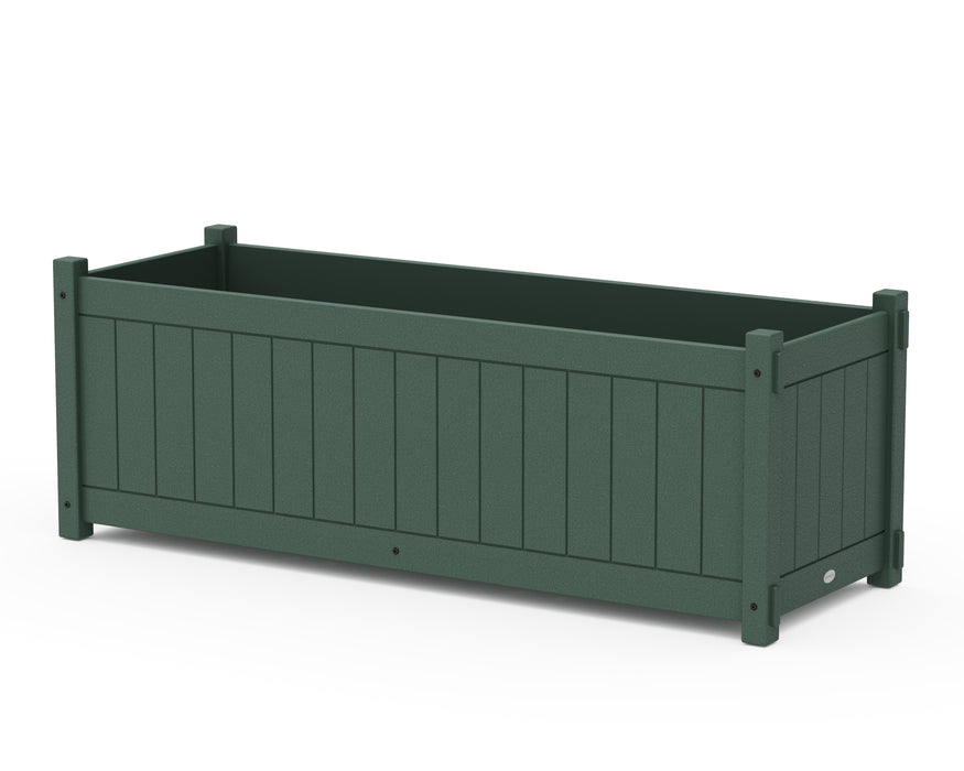 Vineyard Large Rectangle Triple Planter Box