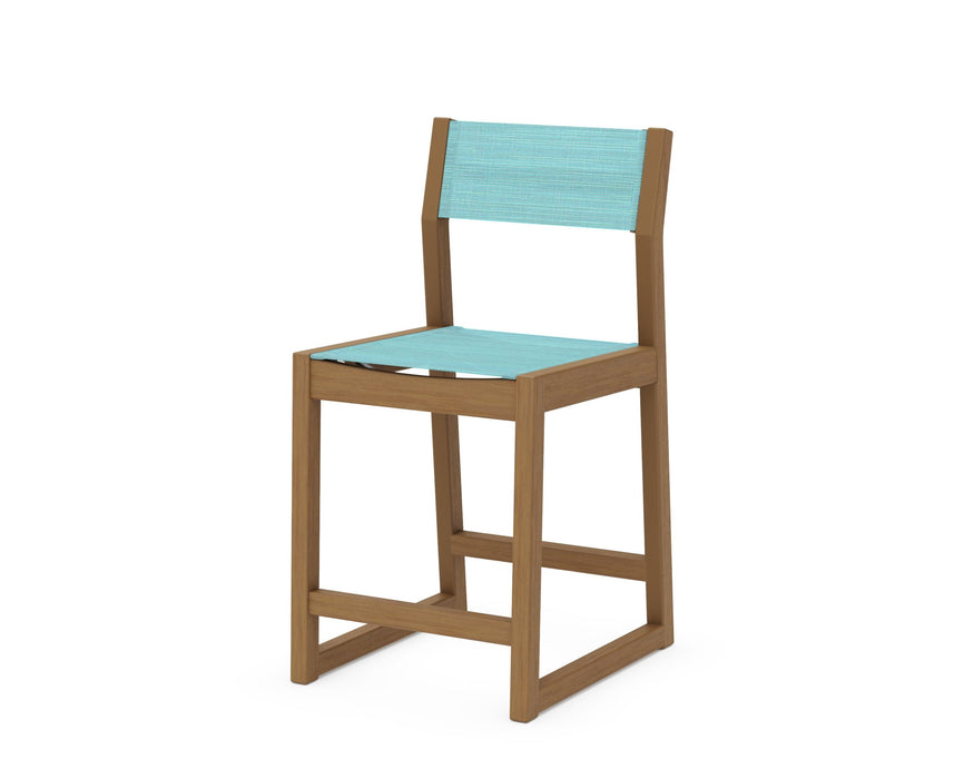 POLYWOOD® EDGE Sling Counter Side Chair
