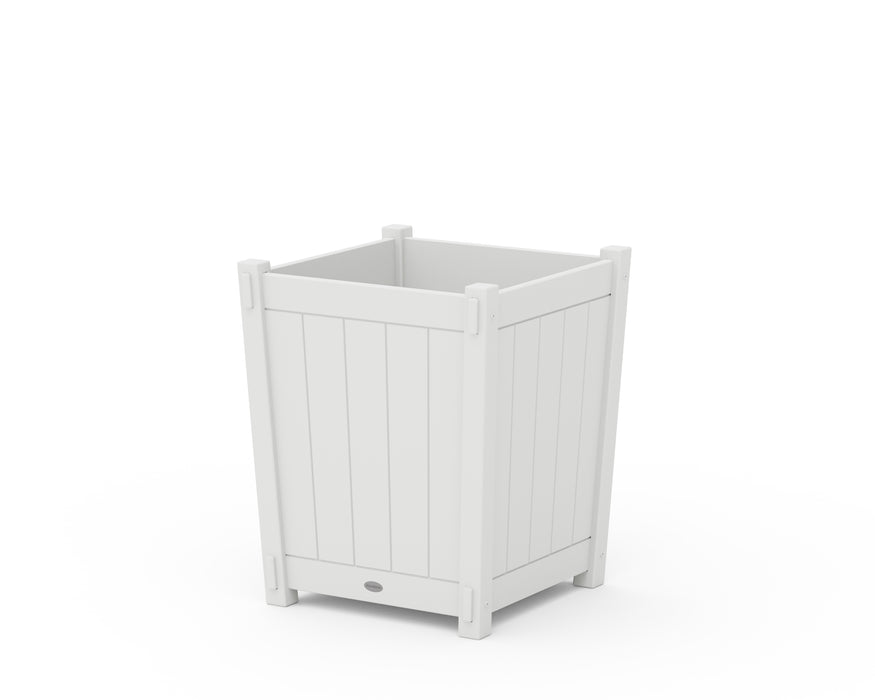 Vineyard Large Tapered Square Short Planter Box