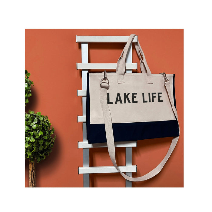 Lake Life Beach Tote Bag XL