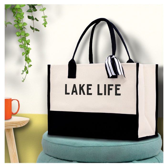 Lake Life Tote Bag