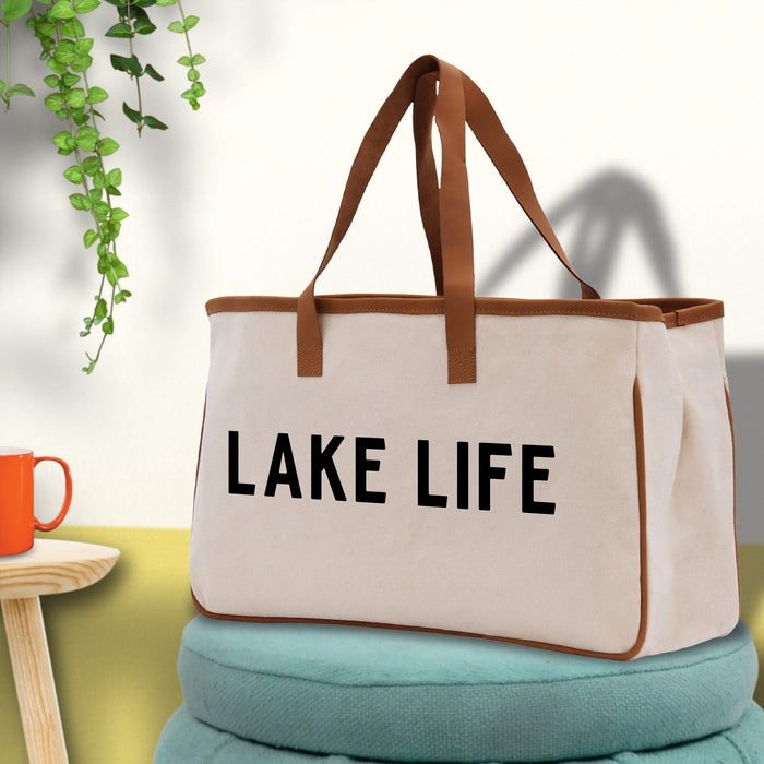 Lake Life Tote Bag