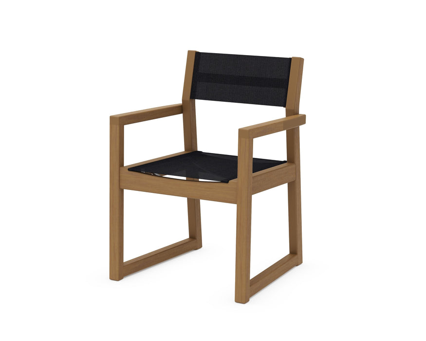 POLYWOOD® EDGE Sling Dining Arm Chair
