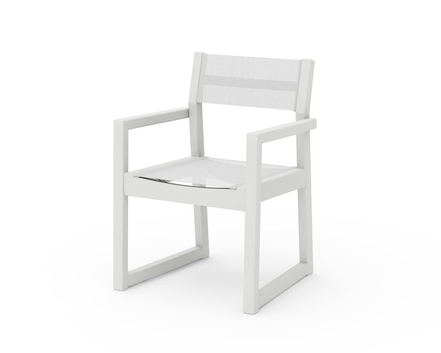 POLYWOOD® EDGE Sling Dining Arm Chair