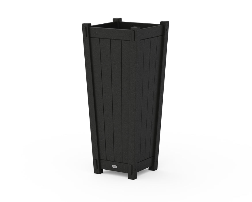 tall tapered square planter pots Vineyard Tapered Square Tall Planter Box — Outdoor Rooms by Design