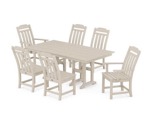 Country Living by POLYWOOD 7-Piece Farmhouse Dining Set