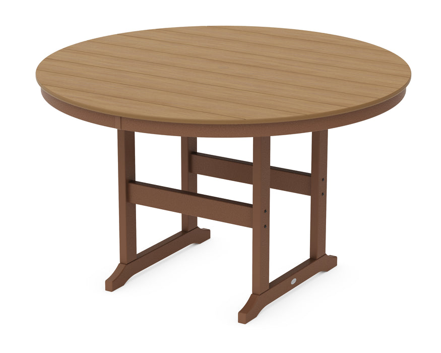POLYWOOD® 60” Round Farmhouse Counter Table