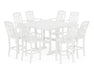 Country Living by POLYWOOD 9-Piece Farmhouse Bar Set with Trestle Legs