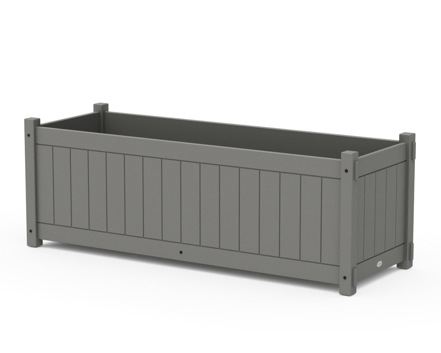 Vineyard Large Rectangle Triple Planter Box