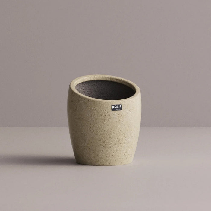 Kalif Ares Terrazzo Lightweight Concrete Planter