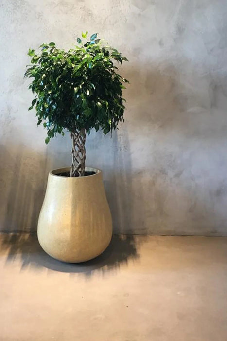 Kalif Ash Terrazzo Lightweight Concrete Planter