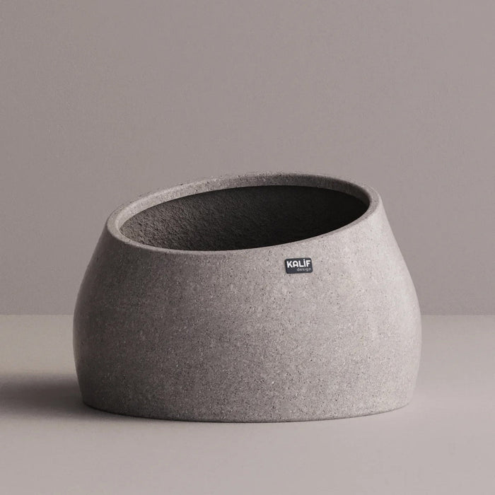 Kalif Feronia Terrazzo Lightweight Concrete Planter