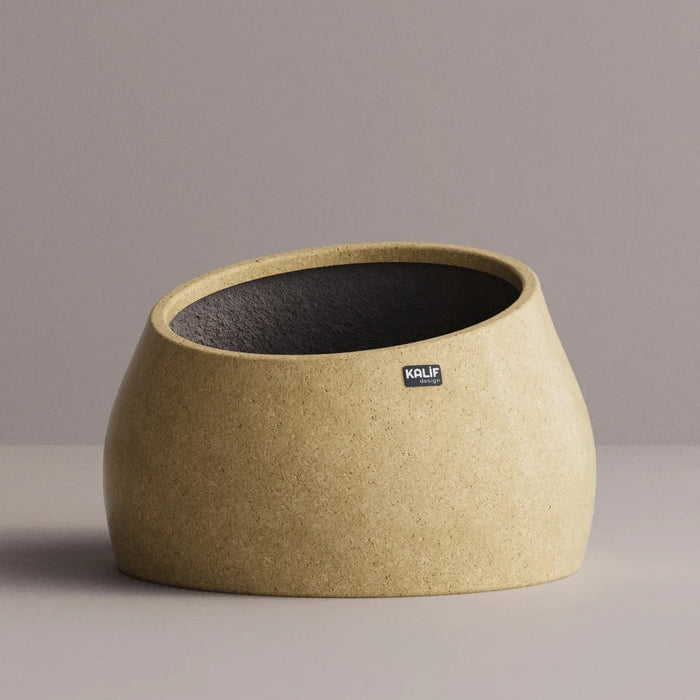 Kalif Feronia Terrazzo Lightweight Concrete Planter