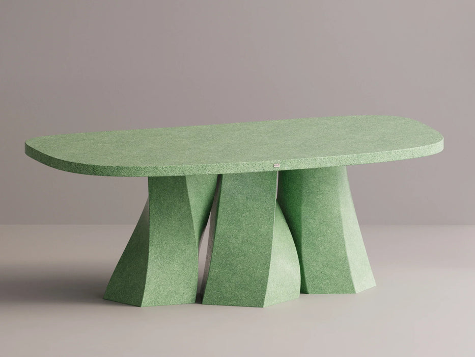 Kalif Frigg Terrazzo Lightweight Concrete Dining Table