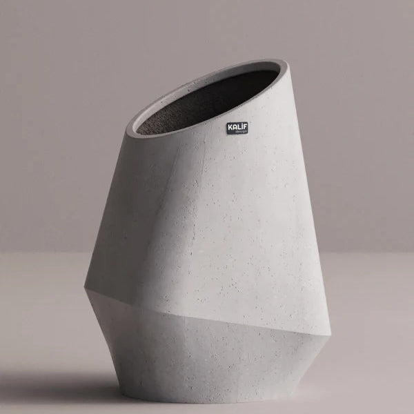 Kalif Griffin Terrazzo Lightweight Concrete Planter