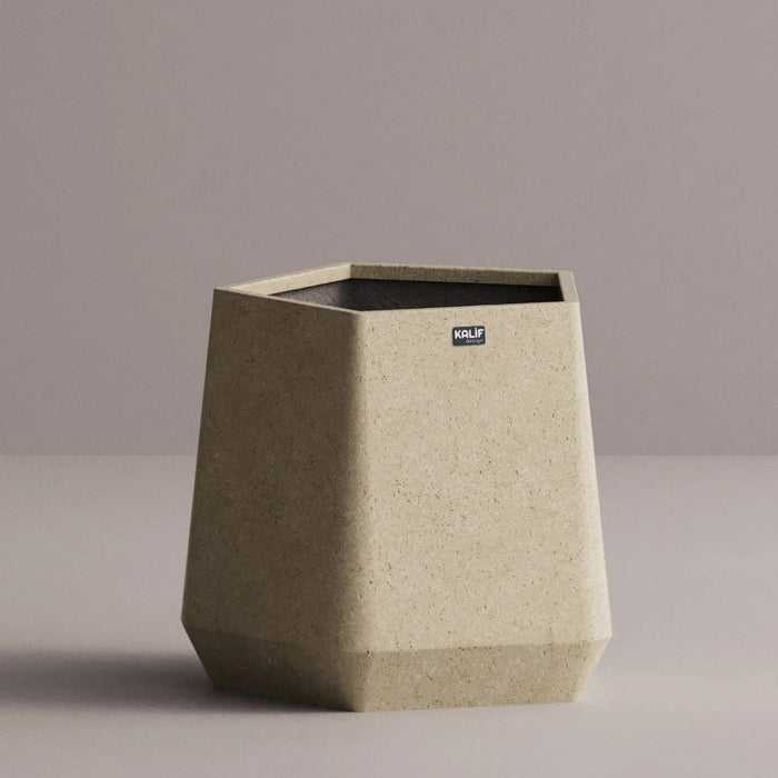 Kalif Ikarus Terrazzo Lightweight Concrete Planter