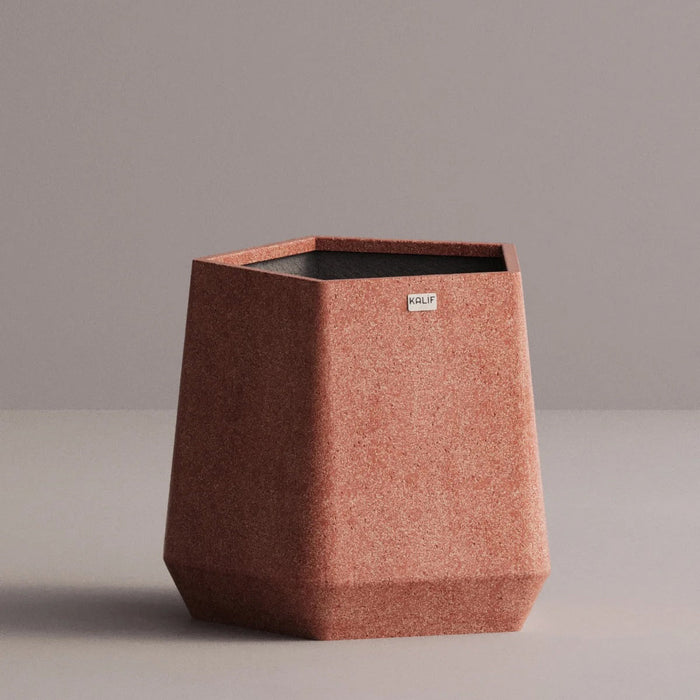 Kalif Ikarus Terrazzo Lightweight Concrete Planter