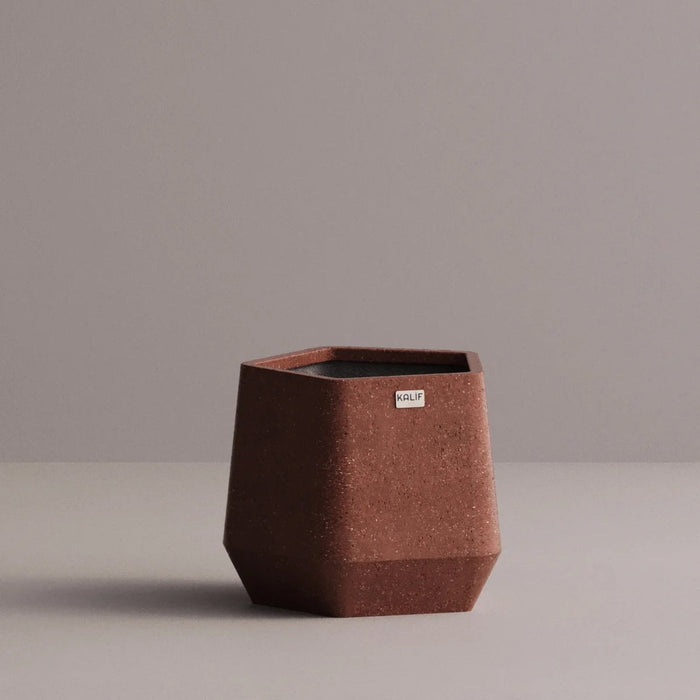 Kalif Ikarus Terrazzo Lightweight Concrete Planter