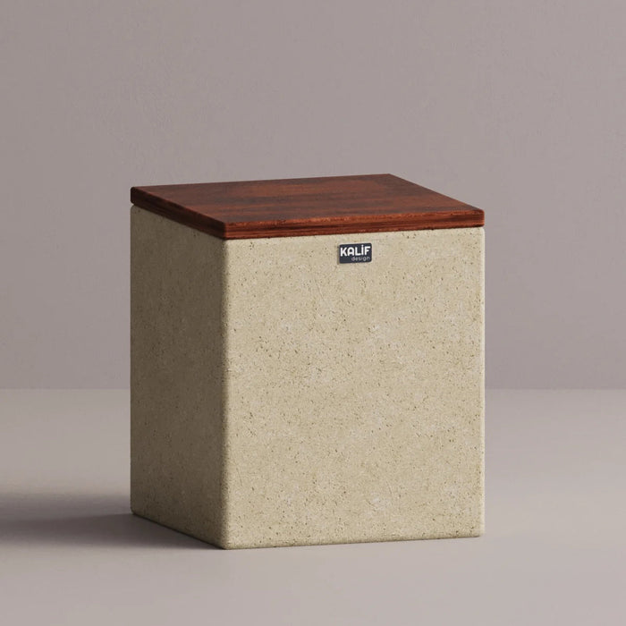 Kalif Terrazzo Lightweight Concrete Philip Stool