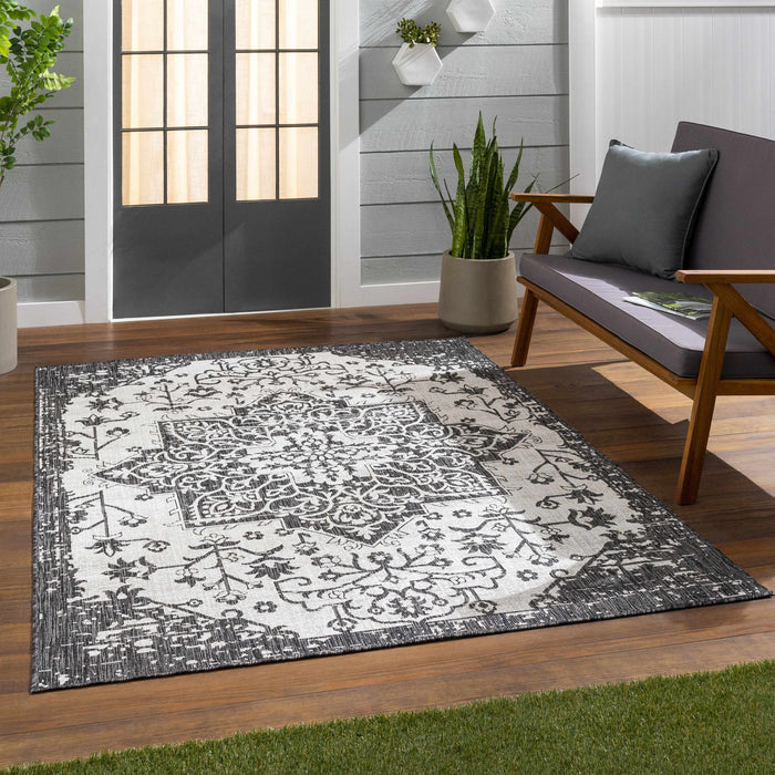 Charcoal Kilmacolm Indoor & Outdoor Rug