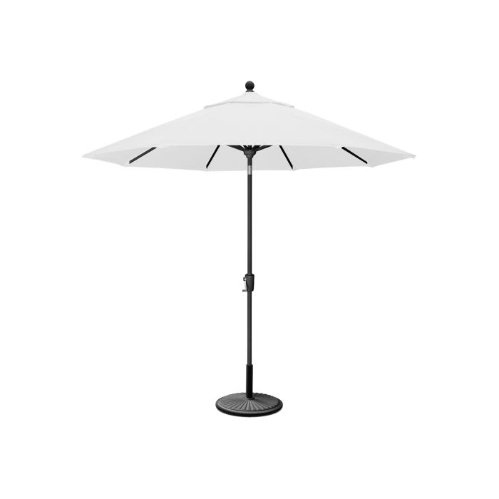 POLYWOOD 9' Tilt Market Umbrella & Base