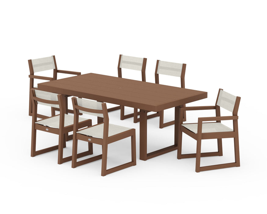POLYWOOD® EDGE Sling 7-Piece Dining Set