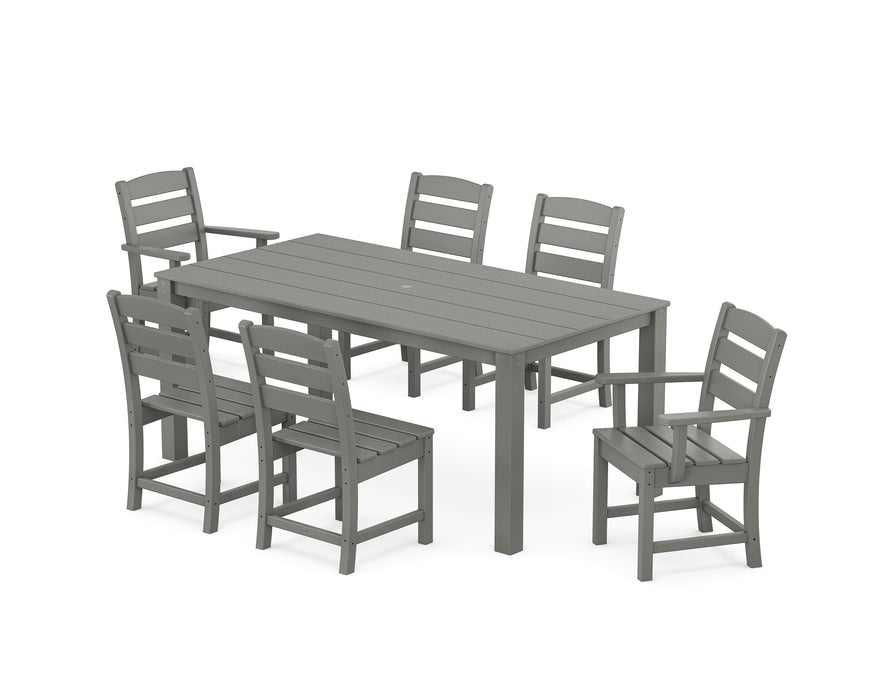 POLYWOOD Lakeside 7-Piece Parsons Dining Set