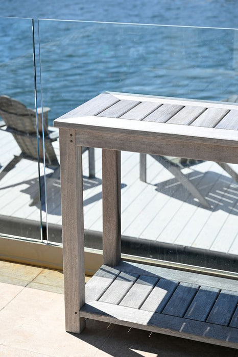 Three Birds Casual Newport Console Table with lower Shelf 60"