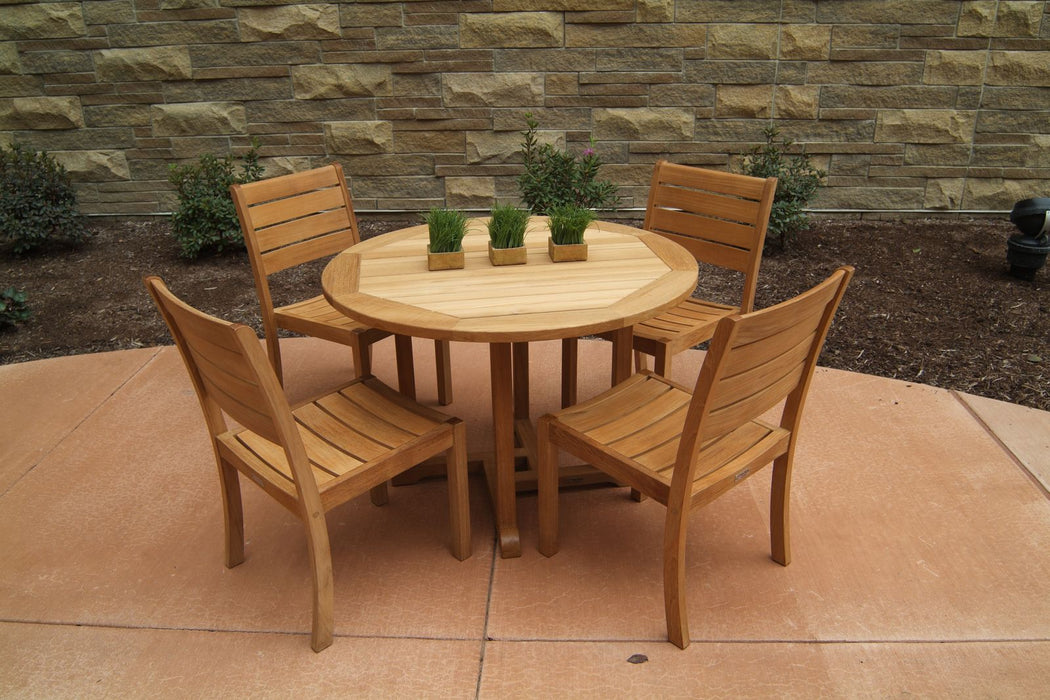 Three Birds Casual Oxford Round Dining Table 42"