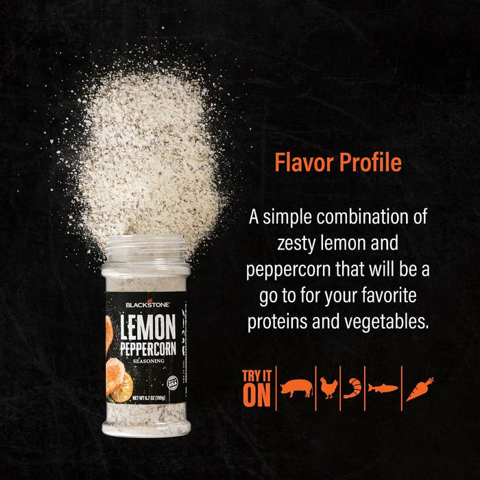 Blackstone Lemon Peppercorn Seasoning