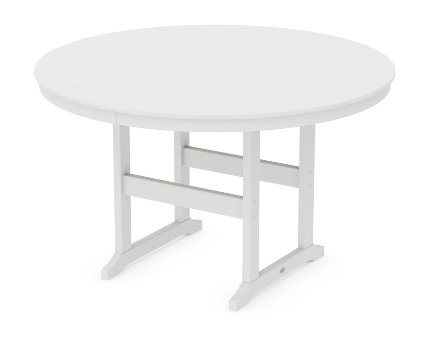 POLYWOOD® 60” Round Farmhouse Counter Table
