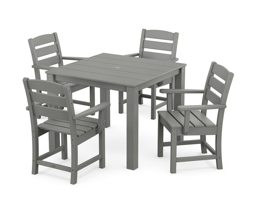 POLYWOOD Lakeside 5-Piece Parsons Dining Set