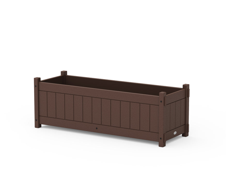 Vineyard Rectangle Triple Planter Box