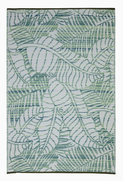 Manila - Green Outdoor Rug for Patio FINAL SALE