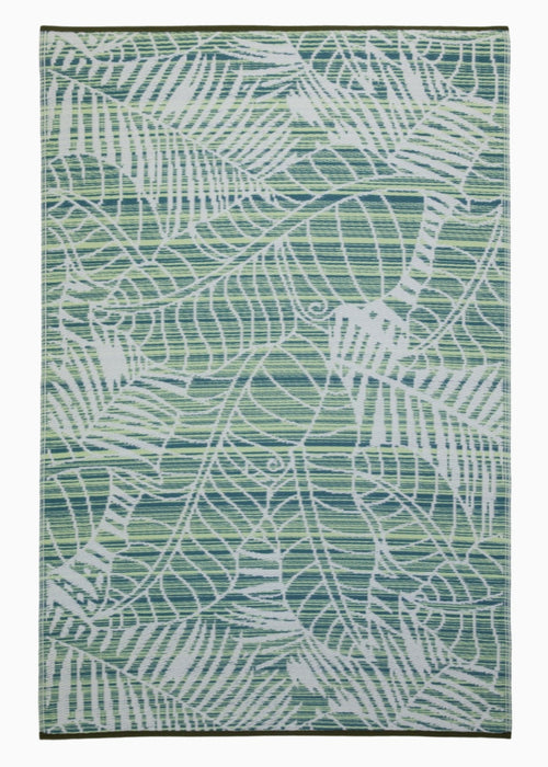Manila - Green Outdoor Rug for Patio FINAL SALE