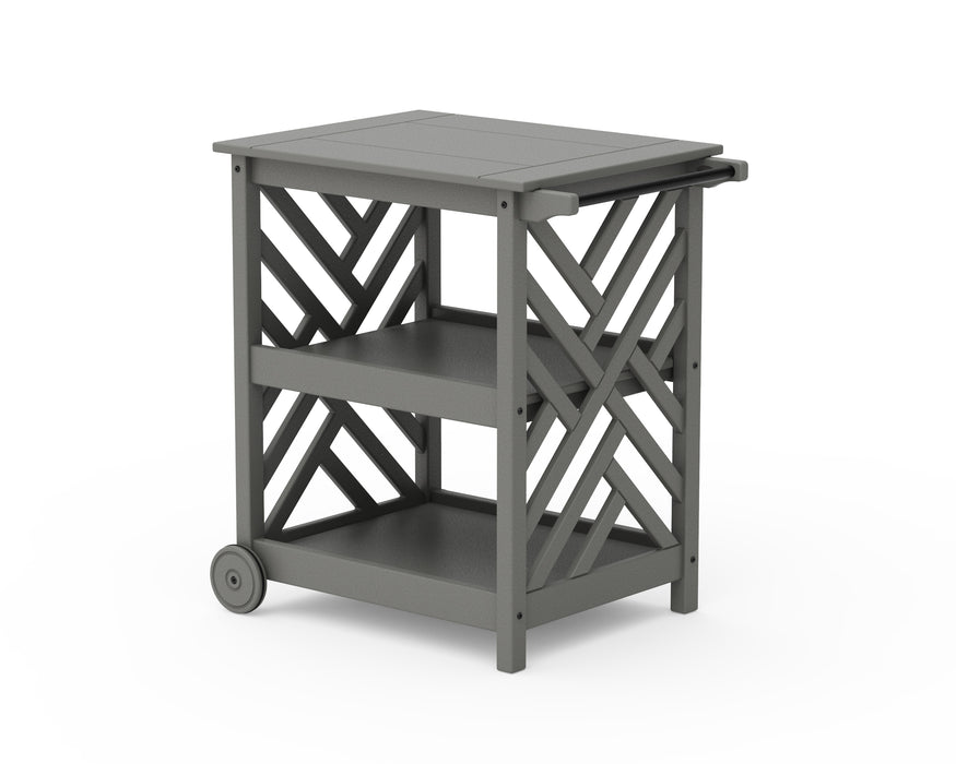 POLYWOOD® Chippendale Bar Cart