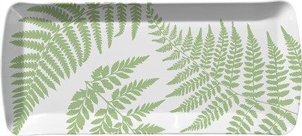 Fern Loaf Tray-Marbled, 15x6.5, Marbled