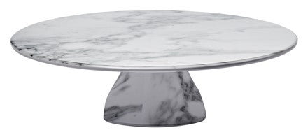 White Marble Cake Stand
