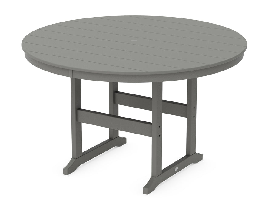 POLYWOOD® 60” Round Farmhouse Counter Table