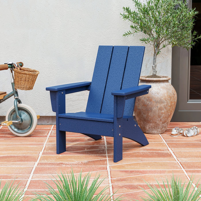 POLYWOOD Kids Modern Adirondack Chair