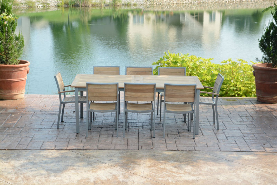 Three Birds Casual SoHo Rectangle Extension Table 80"-115"