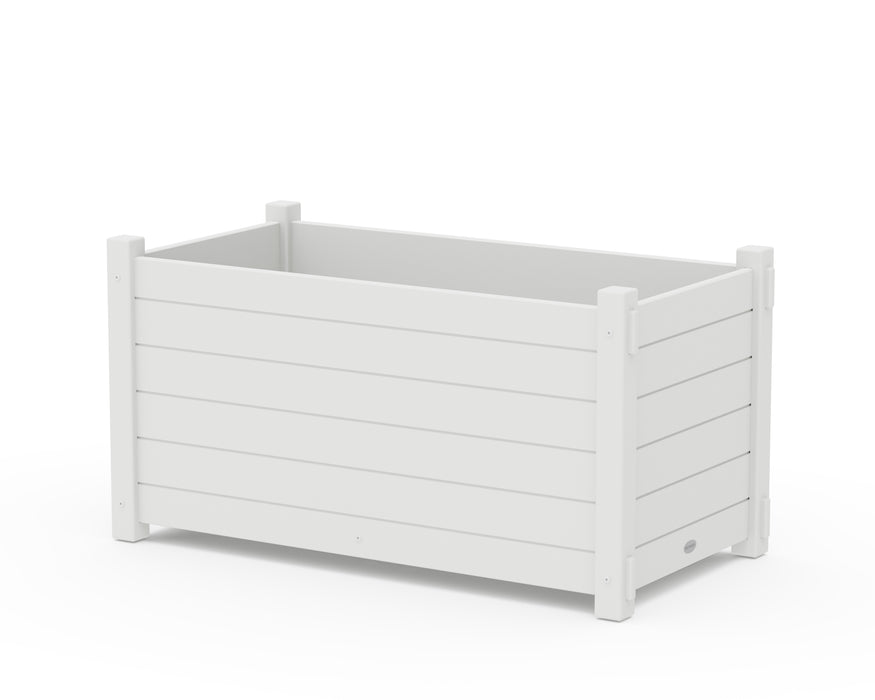 Nautical Large Rectangle Double Planter Box